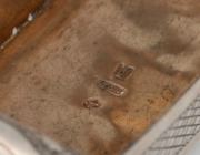 A Georgian sterling silver snuff box&nbsp;with engraved decoration, by Cocks & Bettridge of Birmingham, circa 1809, 6.5cm wide, 38 grams - 4