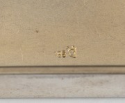 An antique Continental silver box with a fine quality enamel romantic scene to the top, 19th century, 6.5cm wide, 113 grams - 4