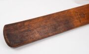 BRADMAN'S FIRST TOUR OF ENGLAND. A Gradidge&nbsp;Imperial Driver full size match-used bat attractively signed to the back of the blade by the Australian and English teams during the five Test Match series played in England between June and August, 1930. - 8