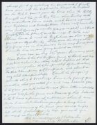 AN ORIGINAL HAND-WRITTEN LETTER FROM WILLIAM HENRY COOPER (1849 - 1939): Two sheets (headed Orrong Road, Armadale) dated Nov.30th 1930, comprising of more than three sides of neatly written details of Cooper's cricket reminiscences. He was writing to Les - 4