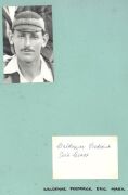 SOUTH AFRICAN CRICKETERS: A collection of autographed photographs, cuttings, cards, etc., the D - M album: Numerous examples including Eric Dalton, Dennis Dyer, John du Preez, Jacobus Duminy, Clive Halse, Bob Harvey, George Hearne, Peter Heine, Brian Irvi - 4