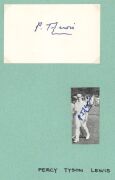 SOUTH AFRICAN CRICKETERS: A collection of autographed photographs, cuttings, cards, etc., the D - M album: Numerous examples including Eric Dalton, Dennis Dyer, John du Preez, Jacobus Duminy, Clive Halse, Bob Harvey, George Hearne, Peter Heine, Brian Irvi - 5