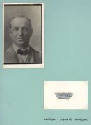 SOUTH AFRICAN CRICKETERS: A collection of autographed photographs, cuttings, cards, etc., the N - V album: Numerous examples including Bob Newson, Frank Nicholson, Norman Norton, Arthur Nourse, Eiulf Nipen, Sydney O'linn, Harold Owen-Smith, Joe Partridge, - 10