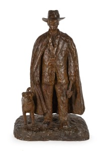 JEAN LEYRIS (1939 - ), Rabassier, cast bronze, signed "J. Leyris", 69cm high