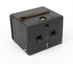 BING WERKE: "Fitax I" 12 x 9cm stereo plate camera, c. 1920s.
