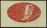 Letter CardsAustralia: Postal Stationery: Letter Cards: 1911-12 (BW:LC10/28A) 1d KGV Full-Face, perf.10 on Grey Surfaced card (0.19mm thick), September 1912 printing in chestnut, "Cairns Railway Queensland", very fine unused, Cat $175.&nbsp;