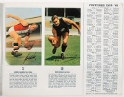 1965 Mobil Victorian Football cards, a complete set (4) in a Mobil album; most held in place by photo corners, a few stuck in. - 2