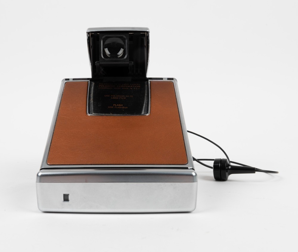 POLAROID: SX-70 Land Camera instant camera, c. 1972, with shutter ...
