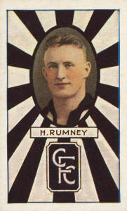 1933 Carreras (Turf) "Personality Series - Footballers", almost complete set [71/72]. Mainly G/VG.