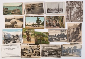 POSTCARDS: 1900s-1970s British and foreign array with British&nbsp;real-photo including Prees Heath WWI Army Training Camp, others RP types showing London incl.&nbsp;Petticoat Lane&nbsp;& Chester; also&nbsp;Colchester, Edinburgh,&nbsp;St. Osyth, Yeovil and other regional towns; f