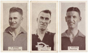 1933 Wills "Footballers 1933", complete set [200]. Fair/VG.