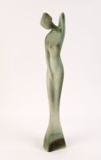Australian studio pottery vases, bowls, statue, serving platter etc., 20th century (qty) - 4