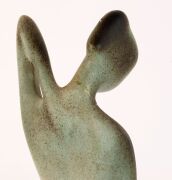 Australian studio pottery vases, bowls, statue, serving platter etc., 20th century (qty) - 5