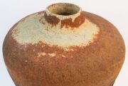 An Australian studio pottery vase, triangular monogram mark to base, ​​​​​​​34cm high - 4