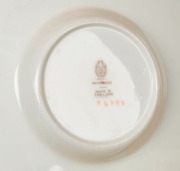 WEDGWOOD English porcelain coffee set with Walker & Hall sterling silver mounts in original case of issue, early 20th century, the case40cm wide, 160 grams silver weight - 2