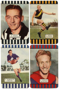 1954 Coles "Victorian Footballers" (Series 1), complete set [56]. Poor/VG (6 trimmed & 1 damaged).&nbsp;