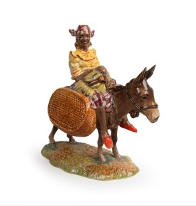 BESWICK "Susie Jamaica" English porcelain statue, 20th century, black factory mark and title to base, 17cm high