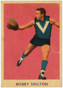 1963 Scanlens "Footballers" No.5 Bobby Skilton (South Melbourne). Fair/G.
