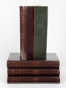 THEODORE ROOSEVELT, "The Winning of the West", volumes 1 - IV, [New York : G.P. Putnam's Sons, 1889 - 1896] 4volumes, first trade edition.