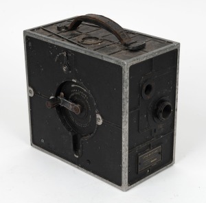 KODAK: Original&nbsp;Cin&eacute;-Kodak&nbsp;16mm movie camera [#03421], c. 1923, with f1.9 lens.