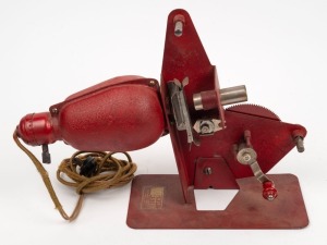 MYER: Hand-cranked Movie Master 8mm movie projector, c. 1930s.