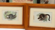 Twelve assorted framed prints and artworks, ​​​​​​​the largest 41 x 34cm overall - 3