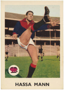 1965 Scanlens "Footballers", complete set [36]. Poor/VG.&nbsp;