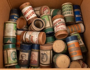 EDISON cylinder phonograph rolls, (qty)
