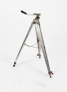 BOLEX-PAILLARD: Pan/tilt aluminium tripod, approx. 1.5m at highest setting.