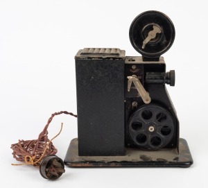 Hand-cranked 8mm movie projector, c. 1930s.