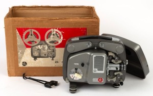 BOLEX-PAILLARD: Type 18-5 8mm projector, c. 1960s, in maker's box with power cord.