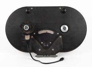 BOLEX-PAILLARD: 400ft Film Magazine with MM Winding Motor attachment.