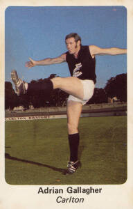 1971 Sunicrust "V.F.L. Footy Swap Cards", complete set [50]. Poor/VG.