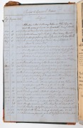 [POLICE & CRIME - SQUIZZY TAYLOR] General Orders Book, Victorian Police Headquarters, Melbourne 1867-1872. Folio (32 x 21cm), quarter morocco over cloth boards (very worn). Approximately 100 pages in manuscript, most of the orders signed by Superintendent - 2