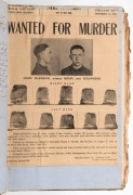 [POLICE & CRIME - SQUIZZY TAYLOR] General Orders Book, Victorian Police Headquarters, Melbourne 1867-1872. Folio (32 x 21cm), quarter morocco over cloth boards (very worn). Approximately 100 pages in manuscript, most of the orders signed by Superintendent - 5