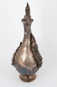 WILLIAM EDWARDS of Melbourne, fine quality antique Australian silver wine ewer with coursing themed mounts and applied grapes and leaves, engraved "PRESENTED TO MR. & MRS. L. STEINMAN From M. PATMAY",&nbsp;19th century, stamped "W. EDWARDS, MELBOURNE MANUFACTU - 3