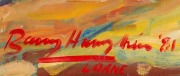 BARRY HUMPHRIES (1934-2023), Lorne, oil on canvas, signed and titled lower left "Barry Humphries, '81, Lorne", 50 x 60cm, 66 x 76cm overall - 3
