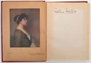 DAME NELLIE MELBA: Group of seven publications, of note "Melba's Gift Book" signed by Melba.