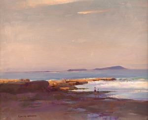 WILLIAM RUBERY BENNETT (1893-1987), Avoca&nbsp;Beach, Evening, N.S.W., oil on canvas, signed lower left "Rubery Bennett", 36 x 44cm, 52 x 60cm overall