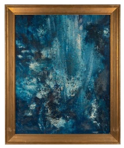 DAVID VOIGT (1944 - ), Rhapsody&nbsp;In Blue, oil on board, signed and titled verso, 61 x 76cm, 74 x 89cm overall