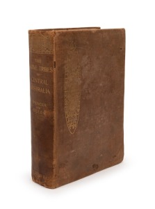 Baldwin SPENCER&nbsp;& F.J.&nbsp;GILLEN, "The Native Tribes of Central Australia", [Macmillan and Co., London, 1899] 1st ed. octavo, xx, 671 pages with illustrations of churingas, a map and 130 illustrations (mainly after&nbsp;photographs) plus 2 folding maps, 3 folding