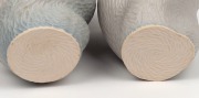 SOPHIE THOMAS two Australian contemporary ceramic exhibition vases, both with incised signatures "Sophie Thomas, '98", 20cm and 14cm high - 3
