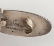 Four antique silver mounted Queensland burra nut vestas, 19th/20th century, ​​​​​​​the largest 5cm high - 4