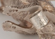 An antique sterling silver kangaroo pepper pot, by Cornelius Saunders & Francis Shepherd of London, circa 1889, ​​​​​​​9.5cm high, 112 grams. - 4