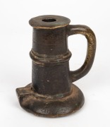THUNDER MUG antique bronze signal cannon, 17th century, ​​​​​​​13.3cm high. - 2