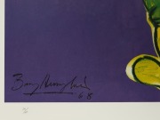 BARRY HUMPHRIES (1934-2023), Willie Weeties, silkscreen (purple ground), 26/100, signed right "Barry Humphries, '89", with blind embossed seal, 100 x 68xm, 121 x 87cm overall. - 3