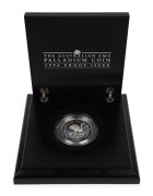 1996 $40 (1oz) Palladium Emu Proof in felt-lined&nbsp;case of issue. With Certificate of Authenticity No.0497 of only 2,500 produced.