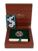 1998 $200 Koala Proof Platinum 2oz coin in superb timber case with Certificate of Authenticity No.10 of only 64 coins declared to have been minted.