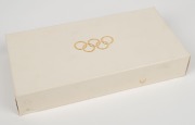 Canada: 1896-1996 Olympic Centennial Coin Programme - Series I. 1992 cased proof set of 3 comprising of gold $175 Olympic Flame, silver $15 Spirit of the Generations and $15 Faster, Higher, Stronger. With the 3 certificates of authenticity.&nbsp;&nbsp; - 3