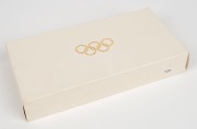 Canada: 1896-1996 Olympic Centennial Coin Programme - Series I. 1992 cased proof set of 3 comprising of gold $175 Olympic Flame, silver $15 Spirit of the Generations and $15 Faster, Higher, Stronger. With the 3 certificates of authenticity. - 3